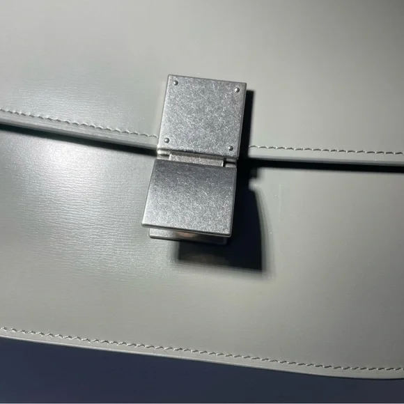 Celine Medium Classic Bag In Box Calfskin Gray - Picture 3 of 15